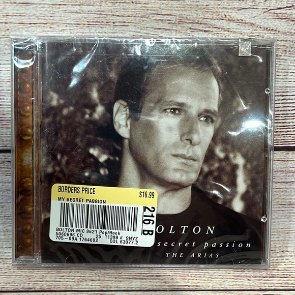 NWT Michael Bolton My Secret Passion Cd - Picture 1 of 3